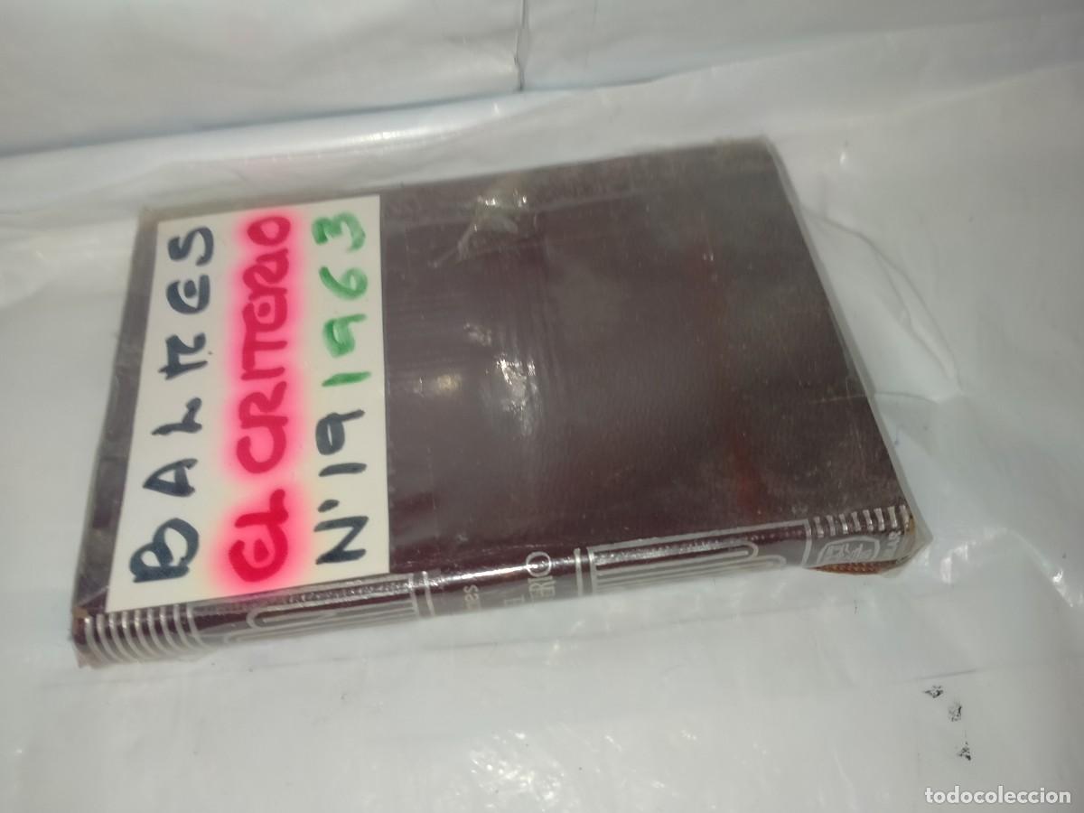 Libros de segunda mano: BALMES. EL CRITERIO .AGUILAR - Foto 2