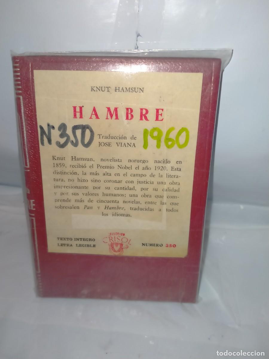 Libros de segunda mano: KNUT HAMSUN. HAMBRE .AGUILAR - Foto 1