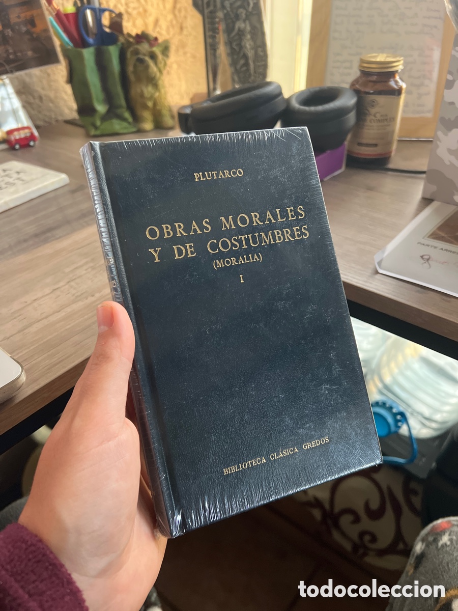 Livres d'occasion: Plutarco, Moralia I, Cl&aacute;sica Gredos (nuevo)