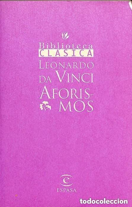Libros de segunda mano: LEONARDO DA VINCI - AFORISMOS --leer detalles - Foto 1