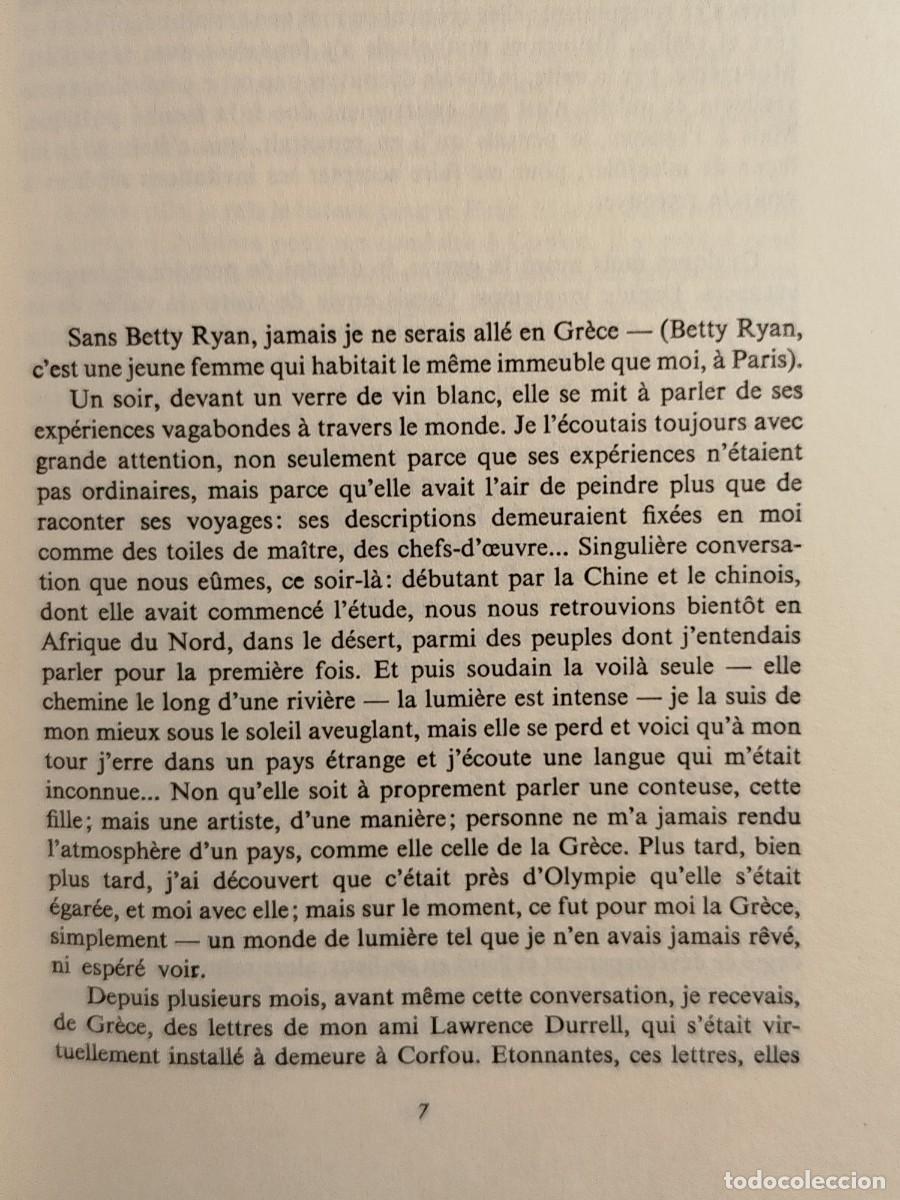 Libros de segunda mano: Le colosse de Maroussi. Henry Miller. - Foto 4