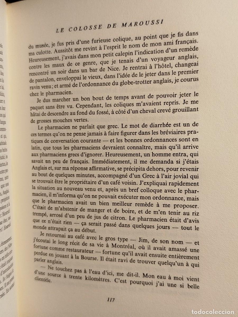 Libros de segunda mano: Le colosse de Maroussi. Henry Miller. - Foto 7