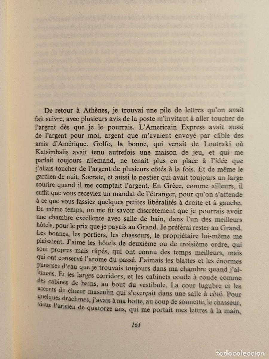 Libros de segunda mano: Le colosse de Maroussi. Henry Miller. - Foto 8