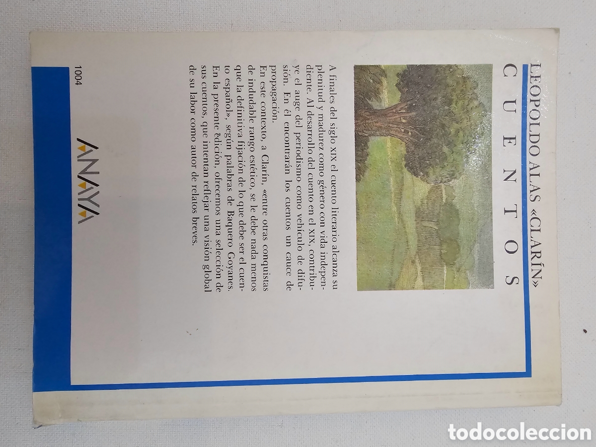 Libros de segunda mano: Cuentos. Leopoldo Alas Clarin. - Foto 2