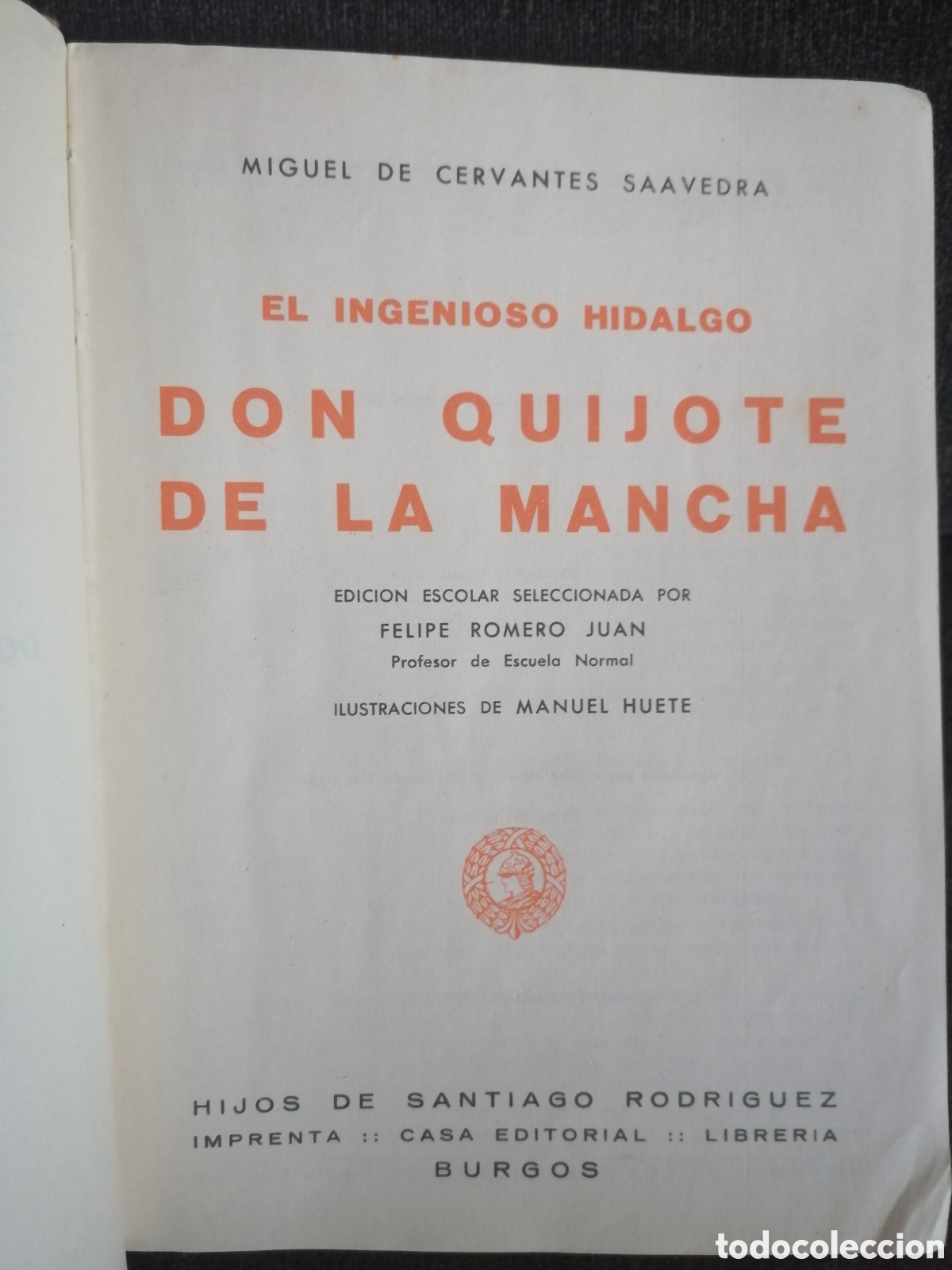 Libros de segunda mano: Don Quijote de la Mancha 1965 - Foto 3