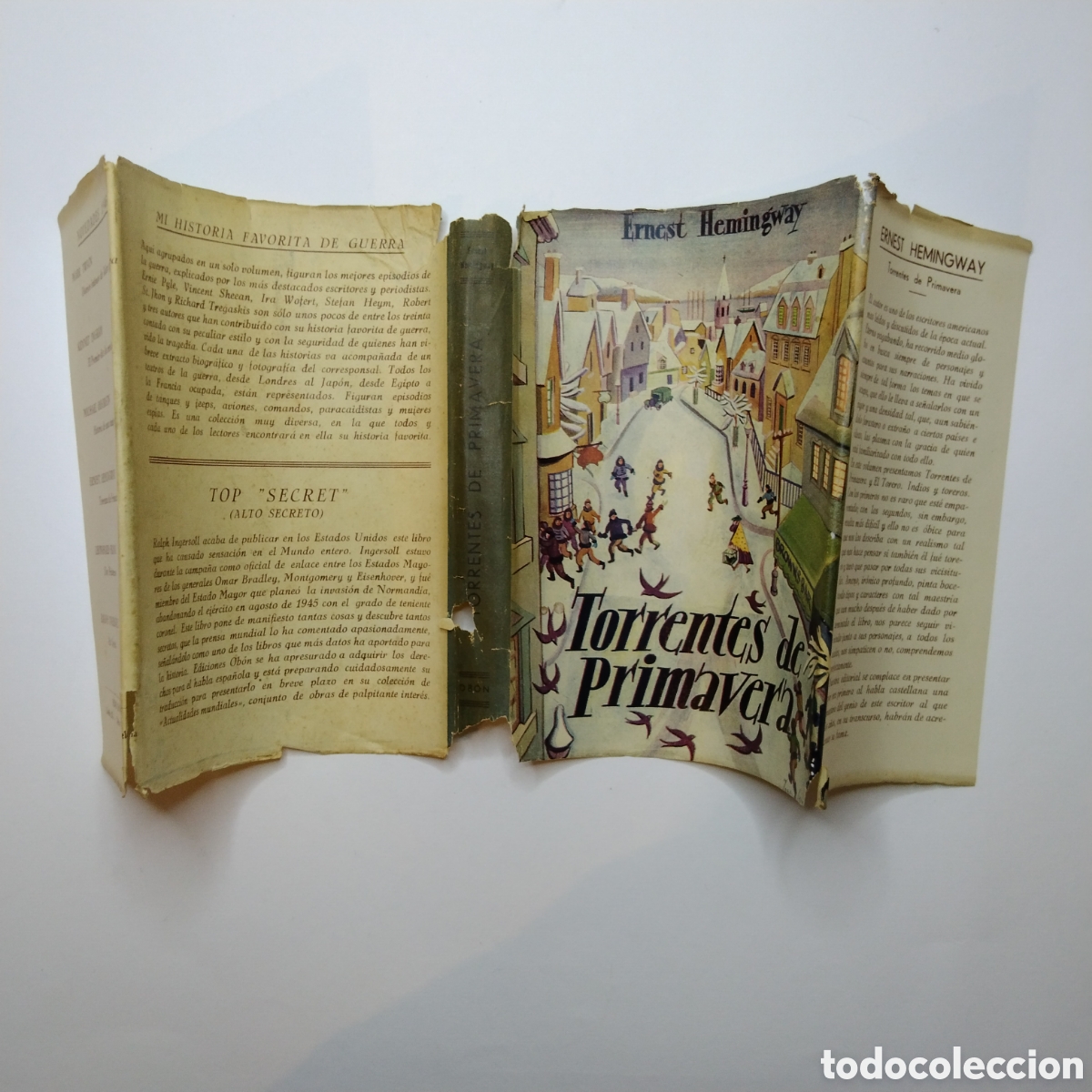 Libros de segunda mano: ERNEST HEMINGWAY. Torrentes de primavera. Ediciones Albon. 1946 - Foto 12