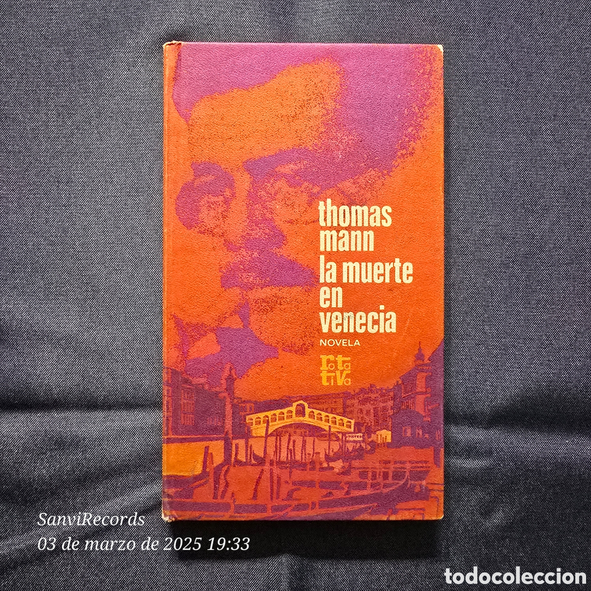 Libros de segunda mano: LA MUERTE EN VENECIA (THOMAS MANN) (ROTATIVA) - Foto 1
