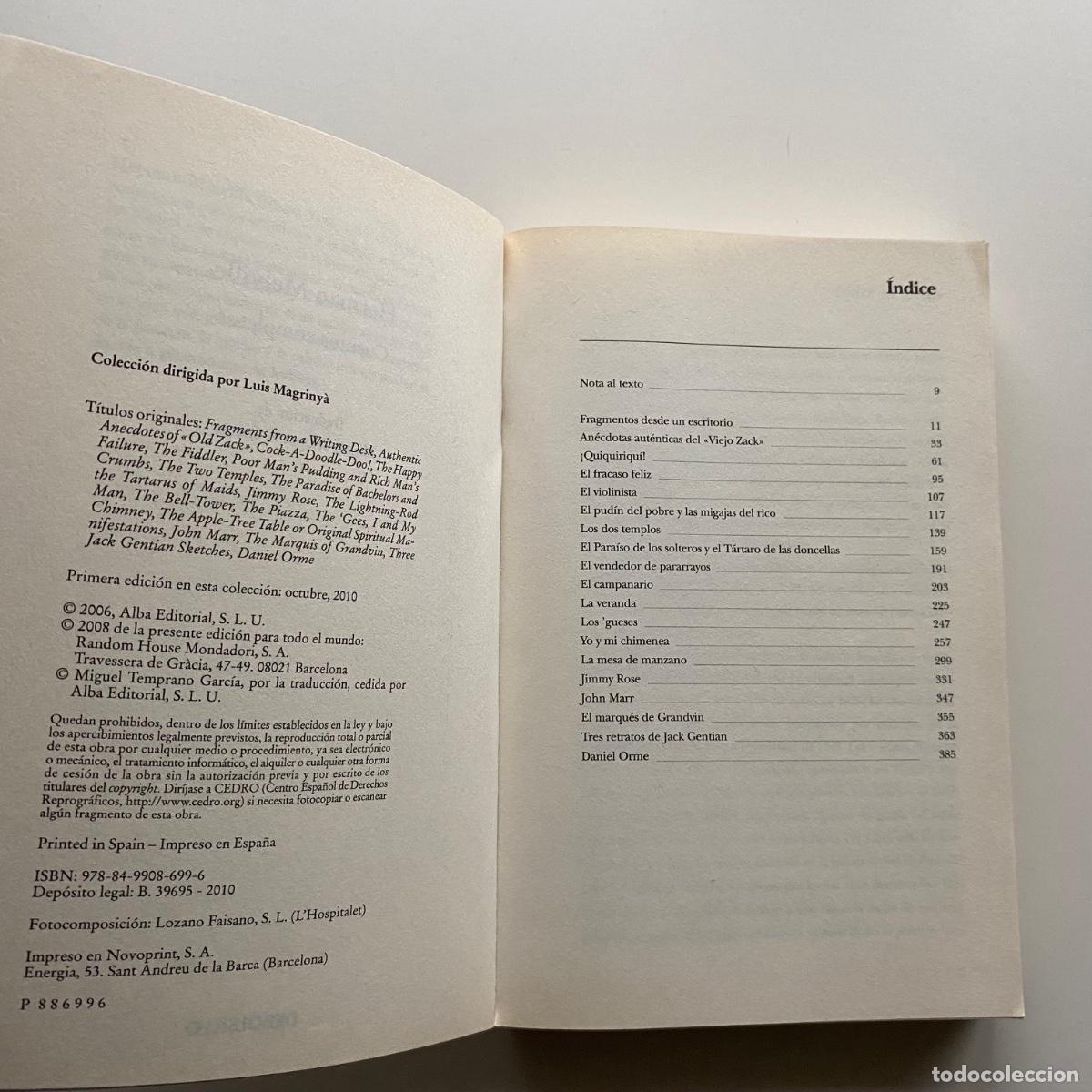 Libros de segunda mano: Cuentos Completos Herman Melville - Foto 2