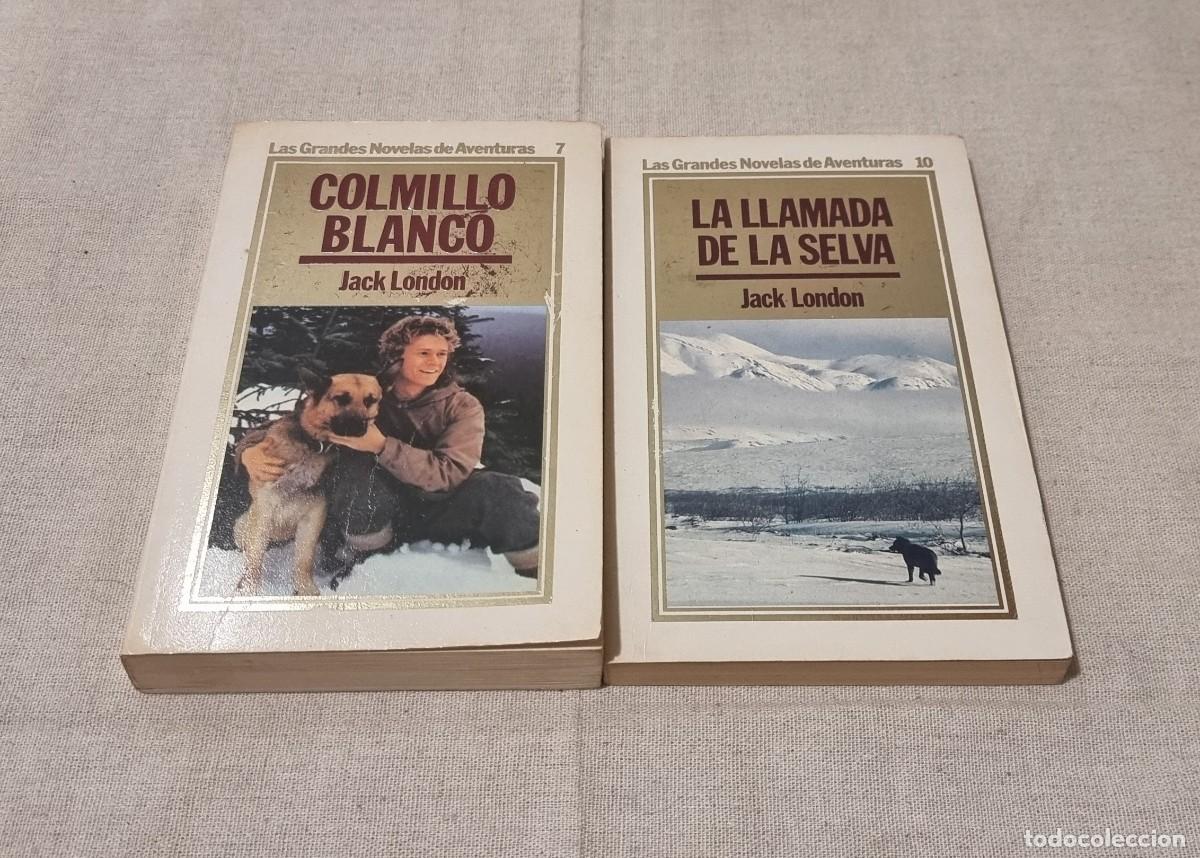 Libros de segunda mano: Pack 2 libros de Jack London: Colmillo blanco y La llamada de la selva. - Foto 1