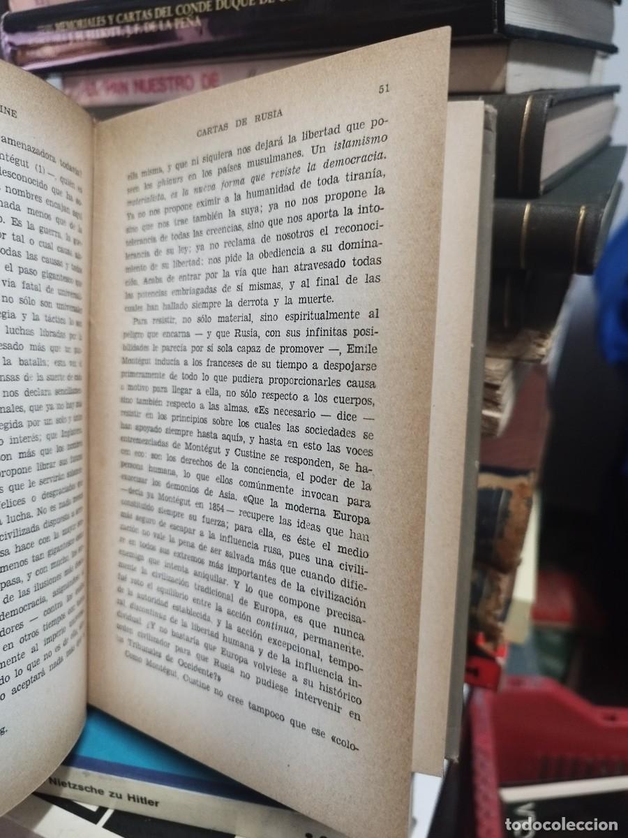 Libros de segunda mano: MARQU&Eacute;S DE CUSTINE : CARTAS DE RUSIA (IBERIA, 1953) - Foto 5