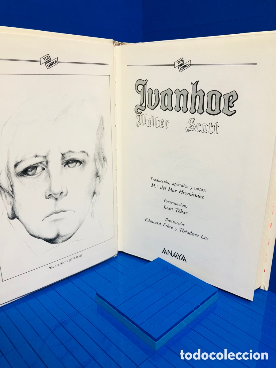 Libros de segunda mano: IVANHOE ANAYA WALTER SCOTT 1990 - Foto 3