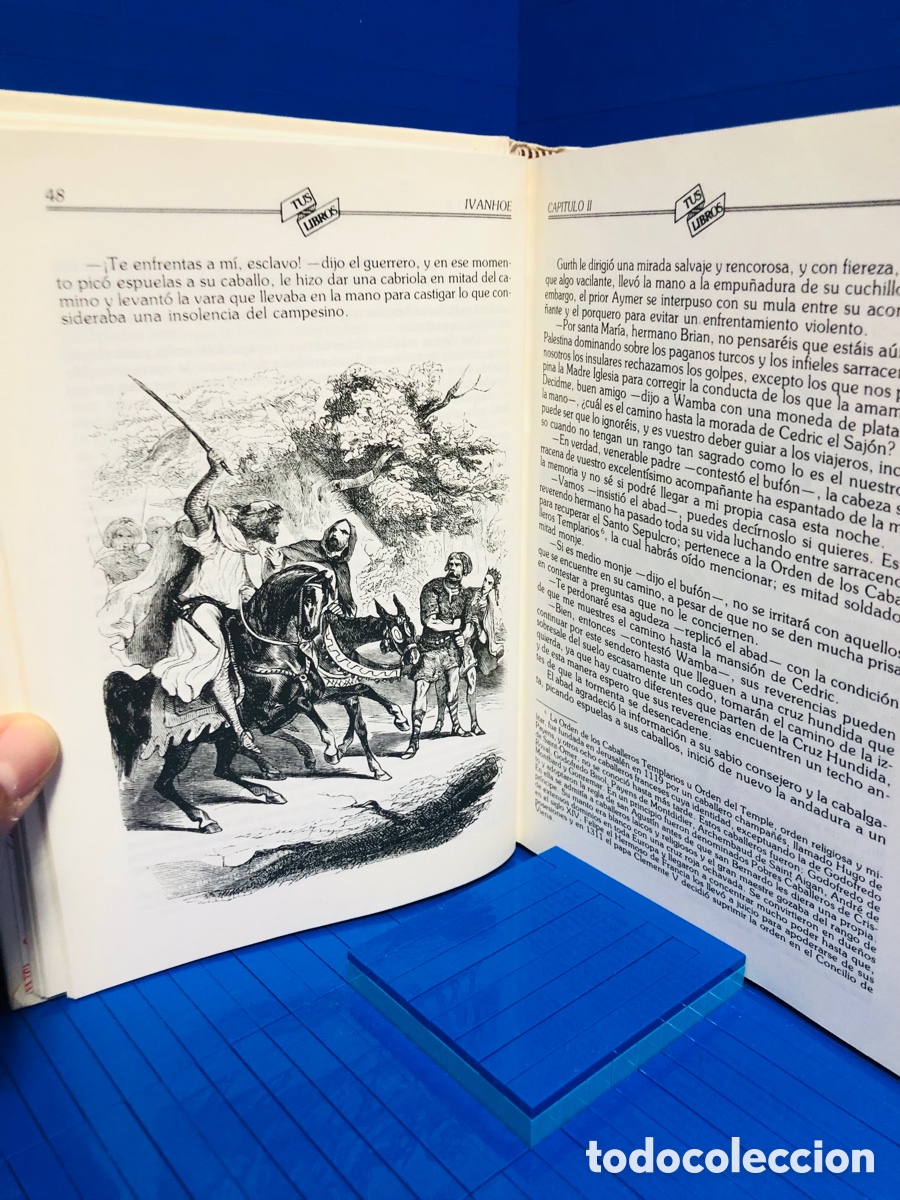 Libros de segunda mano: IVANHOE ANAYA WALTER SCOTT 1990 - Foto 7