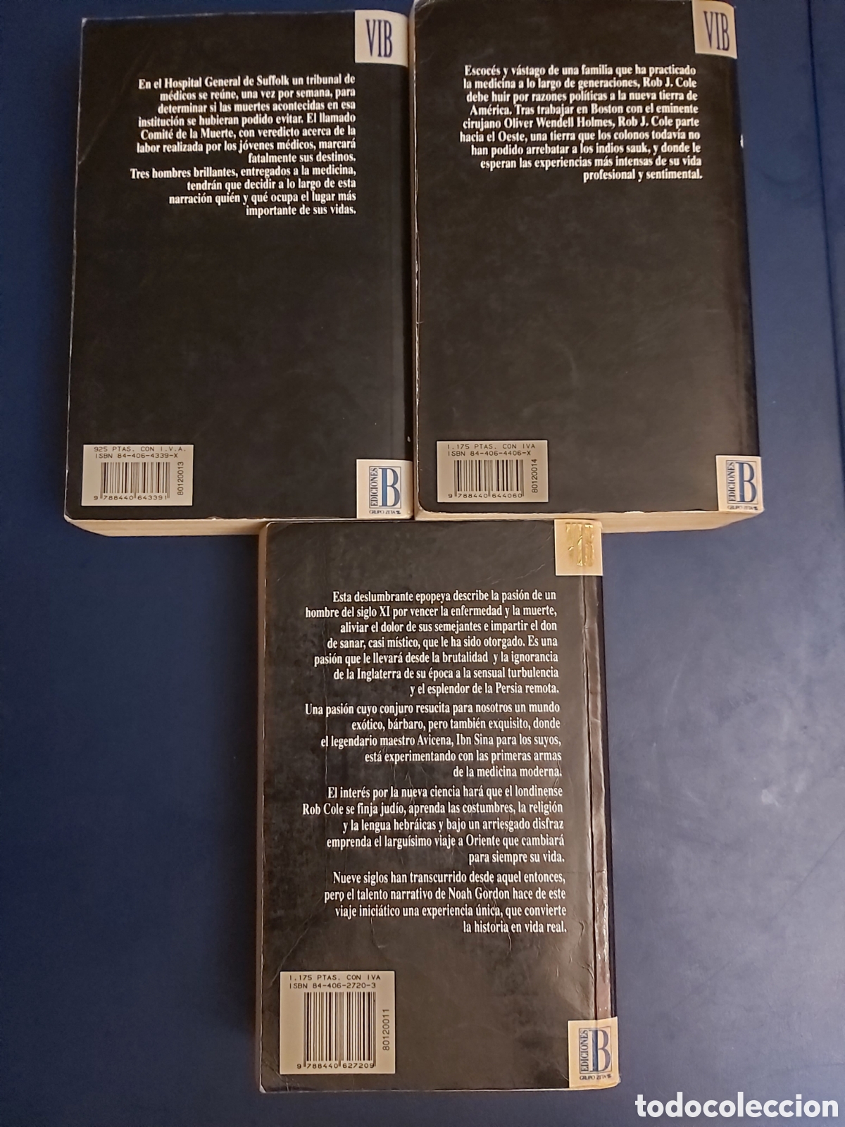 Libros de segunda mano: QUELA LIBRO. LOTE NOAH GORDON 93-96 EDICIONES B - Foto 9
