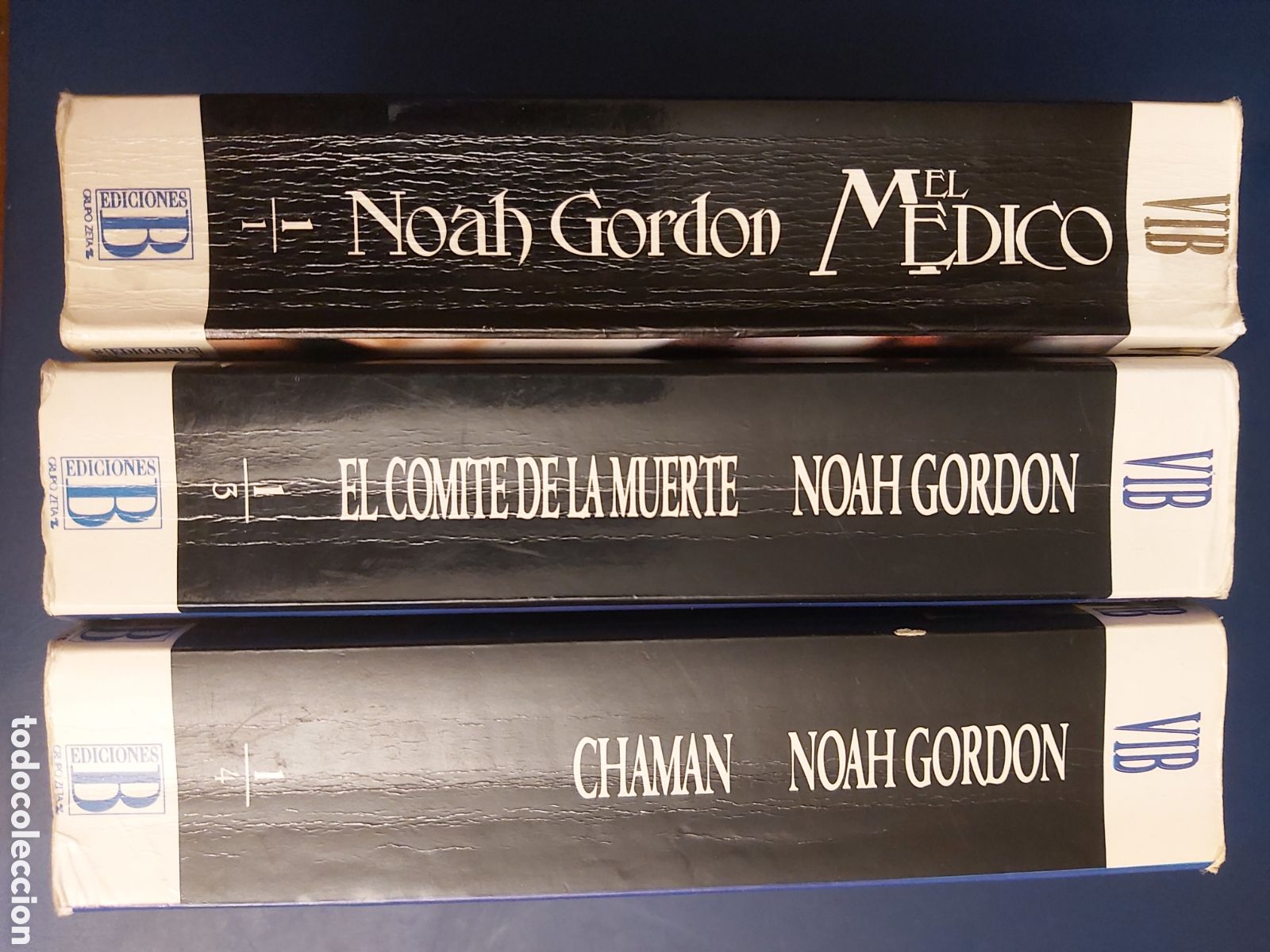 Libros de segunda mano: QUELA LIBRO. LOTE NOAH GORDON 93-96 EDICIONES B - Foto 2