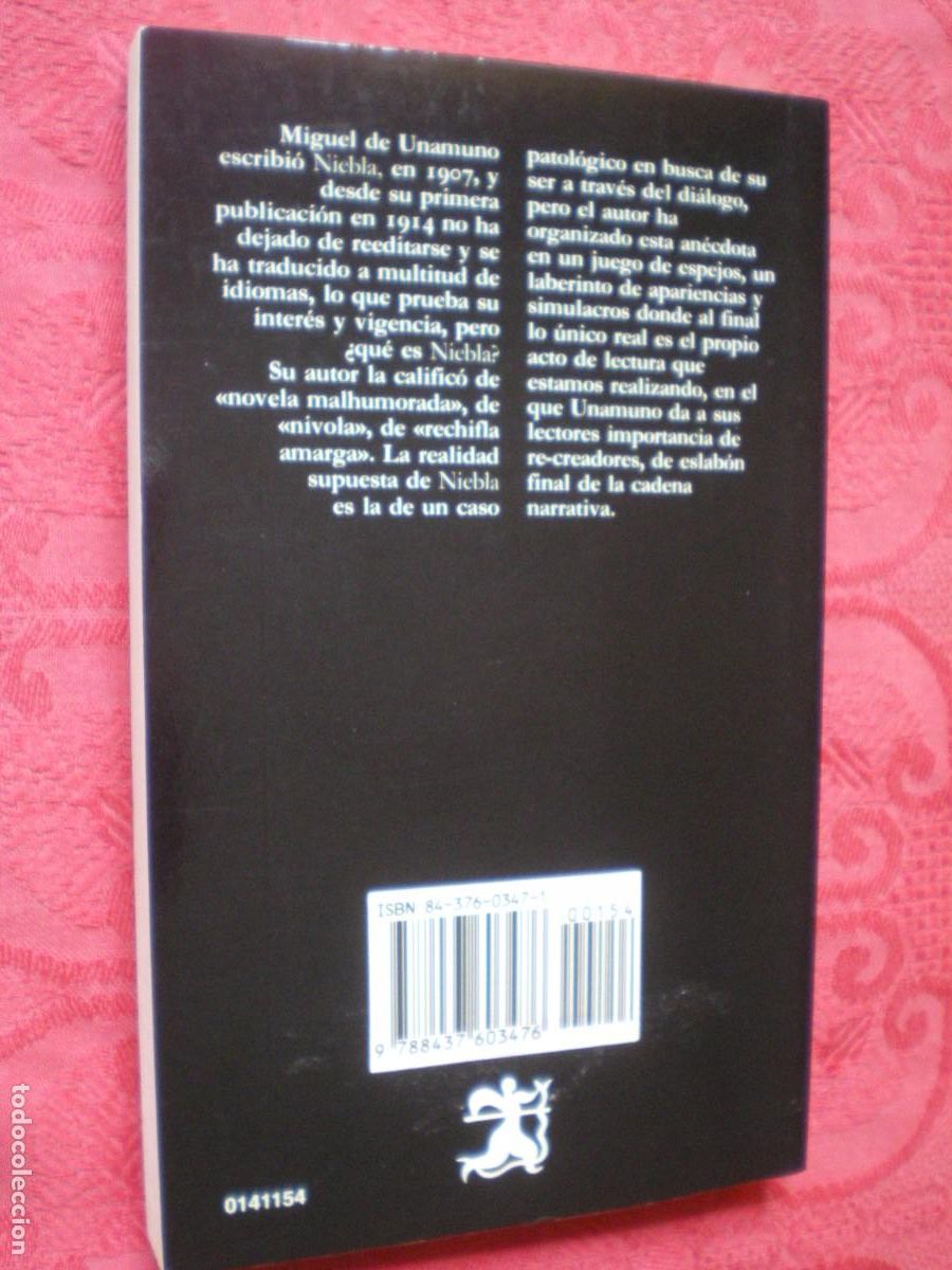 Libros de segunda mano: NIEBLA. MIGUEL DE UNAMUNO. C&Aacute;TEDRA LETRAS HISP&Aacute;NICAS. - Foto 4