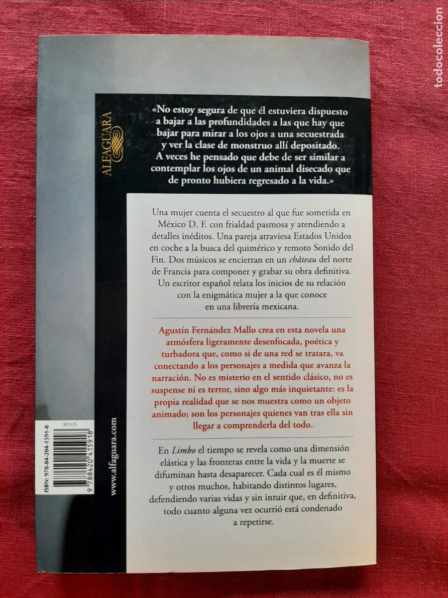 Libros de segunda mano: Limbo - Fern&aacute;ndez Mallo, Agust&iacute;n - Foto 2