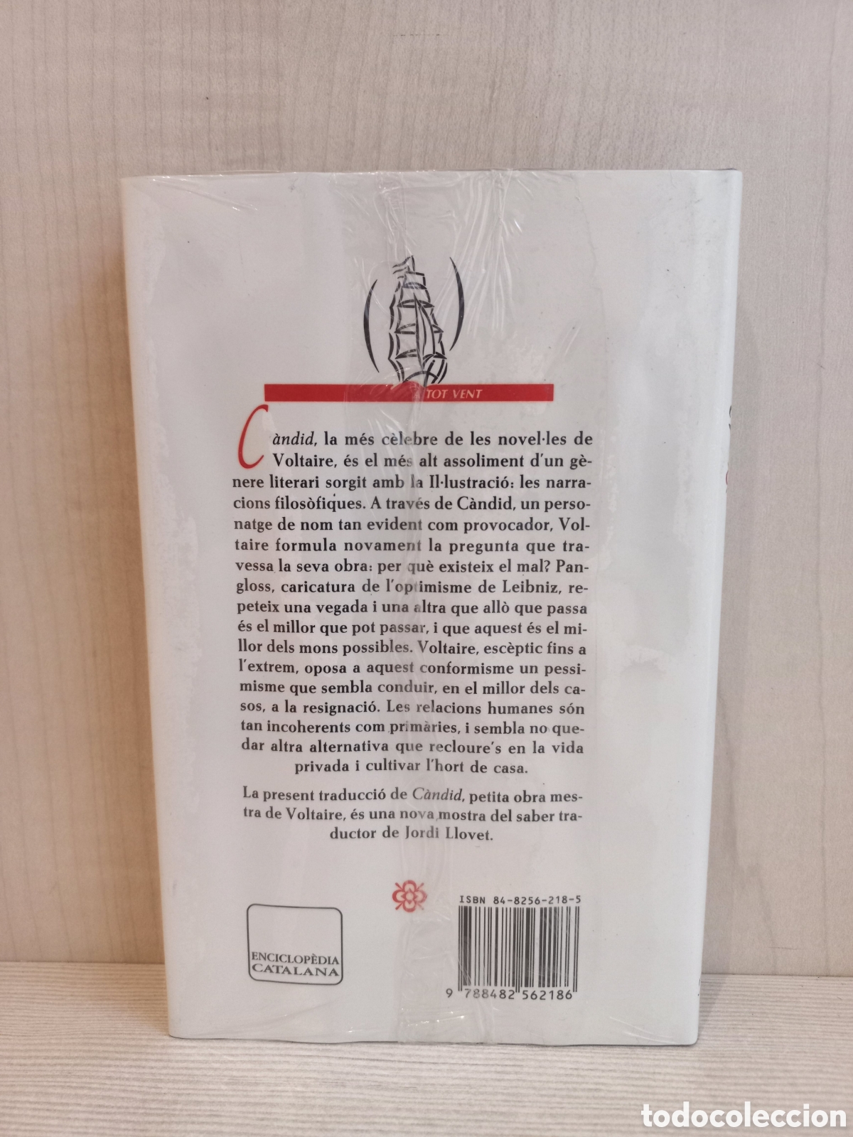 Libros de segunda mano: C&agrave;ndid o lOptimisme. Voltaire. Proa Edicions, A tor vent. Precintado. Catal&aacute;n. - Foto 3