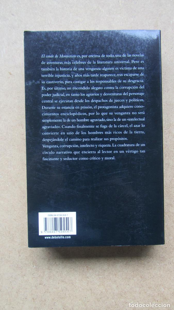 Libros de segunda mano: CONDE DE MONTECRISTO, EL (1 y 2) ALEJANDRO DUMAS - Foto 2