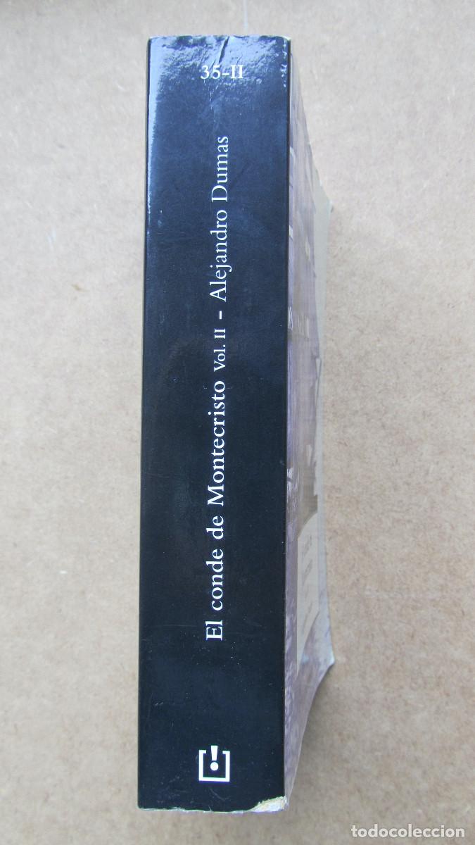 Libros de segunda mano: CONDE DE MONTECRISTO, EL (1 y 2) ALEJANDRO DUMAS - Foto 3