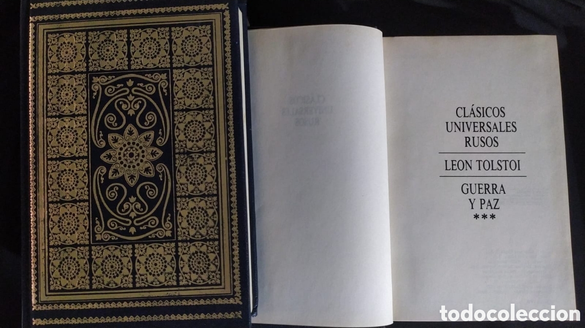 Libros de segunda mano: GUERRA Y PAZ, LEON TOLSTOI. EDICIONES NAUTA, 1971 - Foto 3