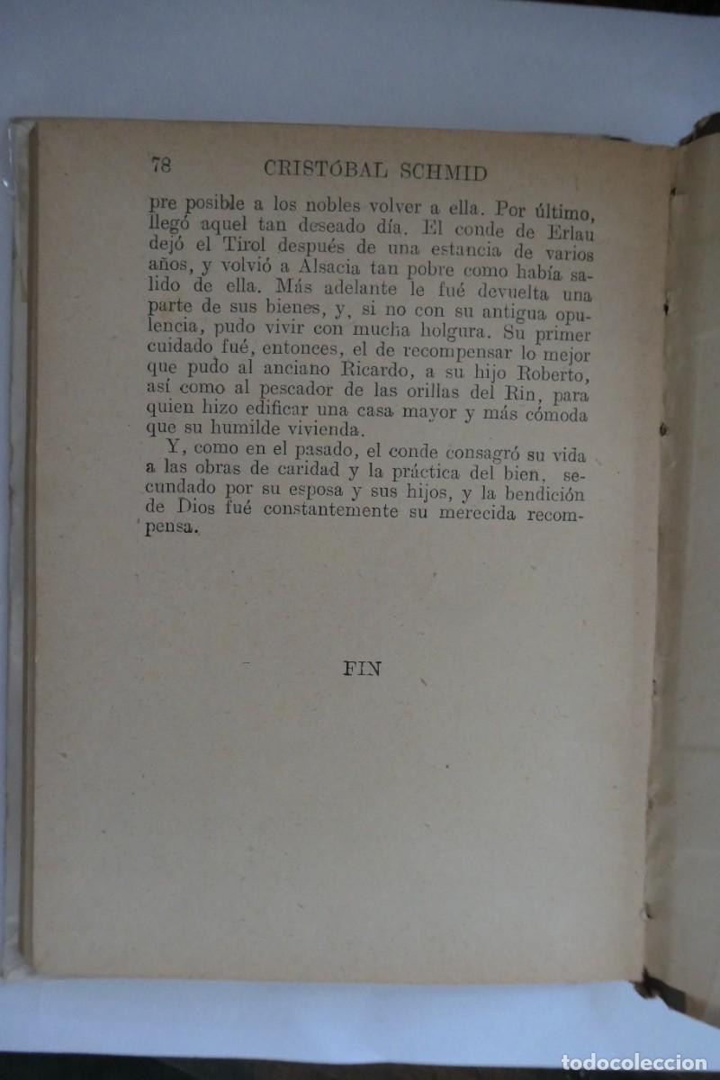 Libros de segunda mano: LA PALOMA - CRISTOBAL SCHMID - BIBLIOTECA SELECTA - 48 - Foto 4