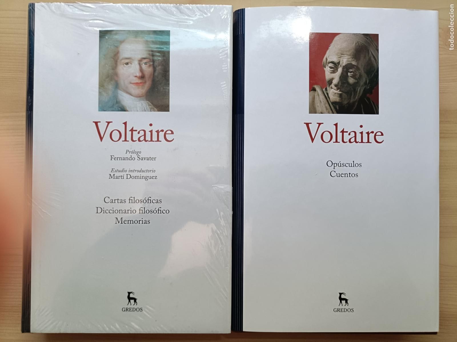 Libros de segunda mano: Voltaire. Gredos, 2 Tomos. - Foto 1