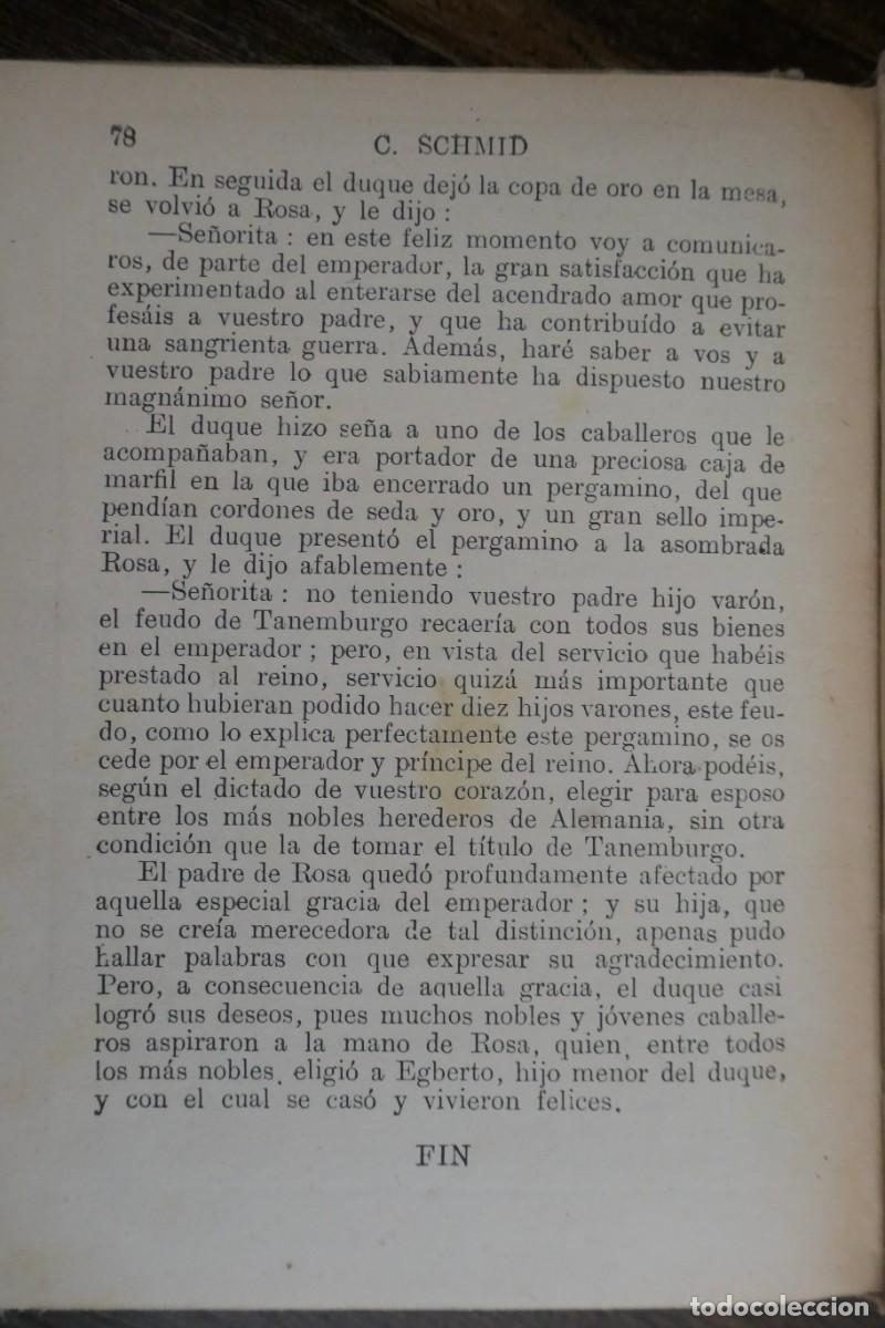 Libros de segunda mano: ROSA DE TANEMBURGO- C. SCHMID - BIBLIOTECA SELECTA - 42 - Foto 4