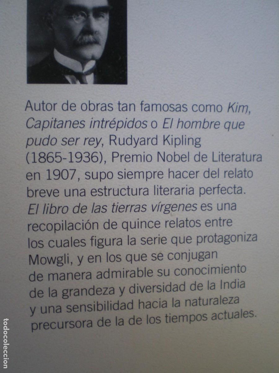 Libros de segunda mano: EL LIBRO DE LAS TIERRAS V&Iacute;RGENES. RUDYARD KIPLING. ALIANZA EDITORIAL. - Foto 4