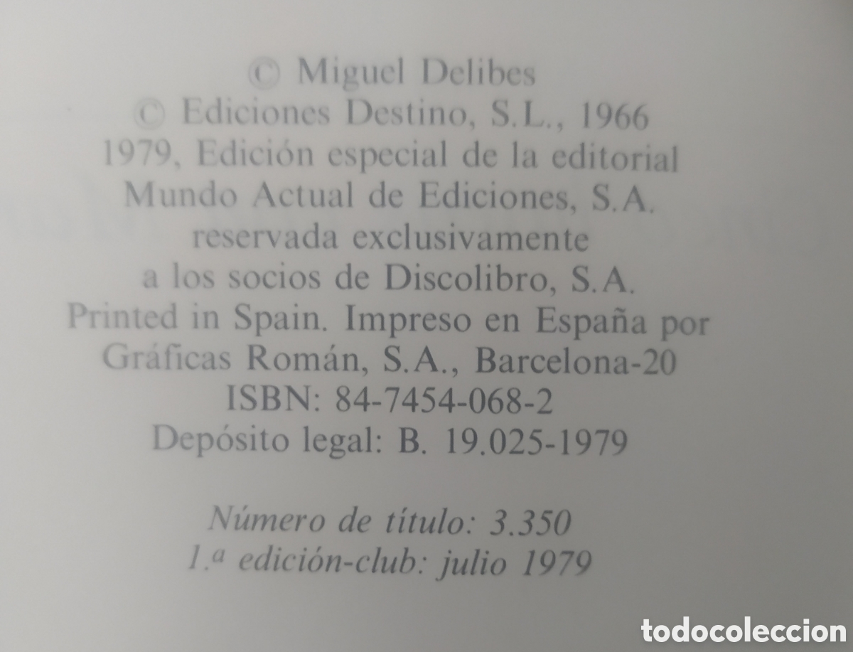 Libros de segunda mano: Miguel Delibes. Varias obras. - Foto 3