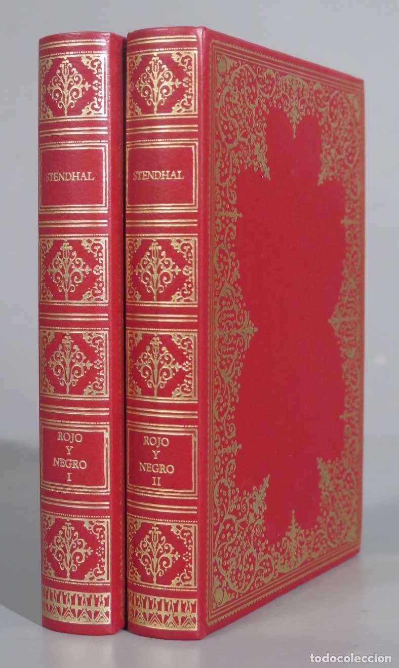Libros de segunda mano: ROJO Y NEGRO. STENDHAL 2 TOMOS. CIRCULO DE AMIGOS DE LA HISTORIA - Foto 1