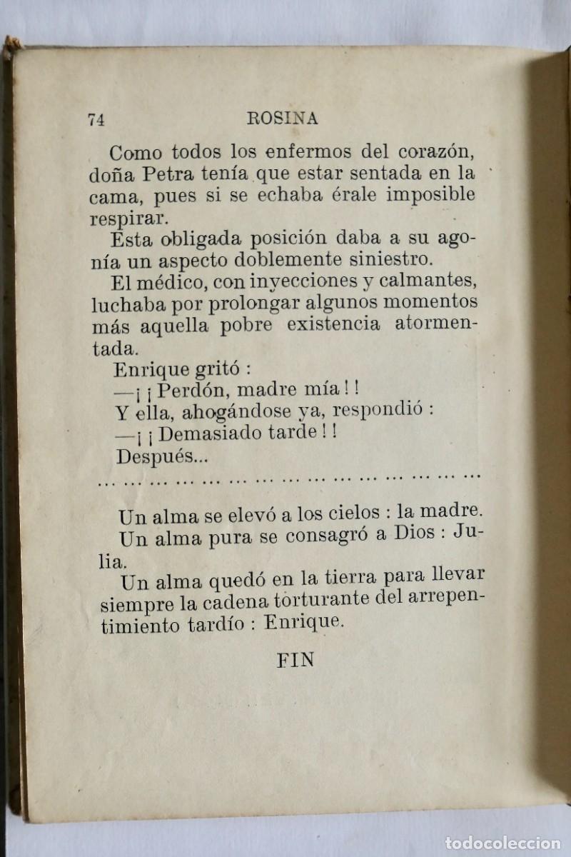 Libros de segunda mano: ROSINA - RAMON SOPENA - BIBLIOTECA SELECTA -26 - Foto 3