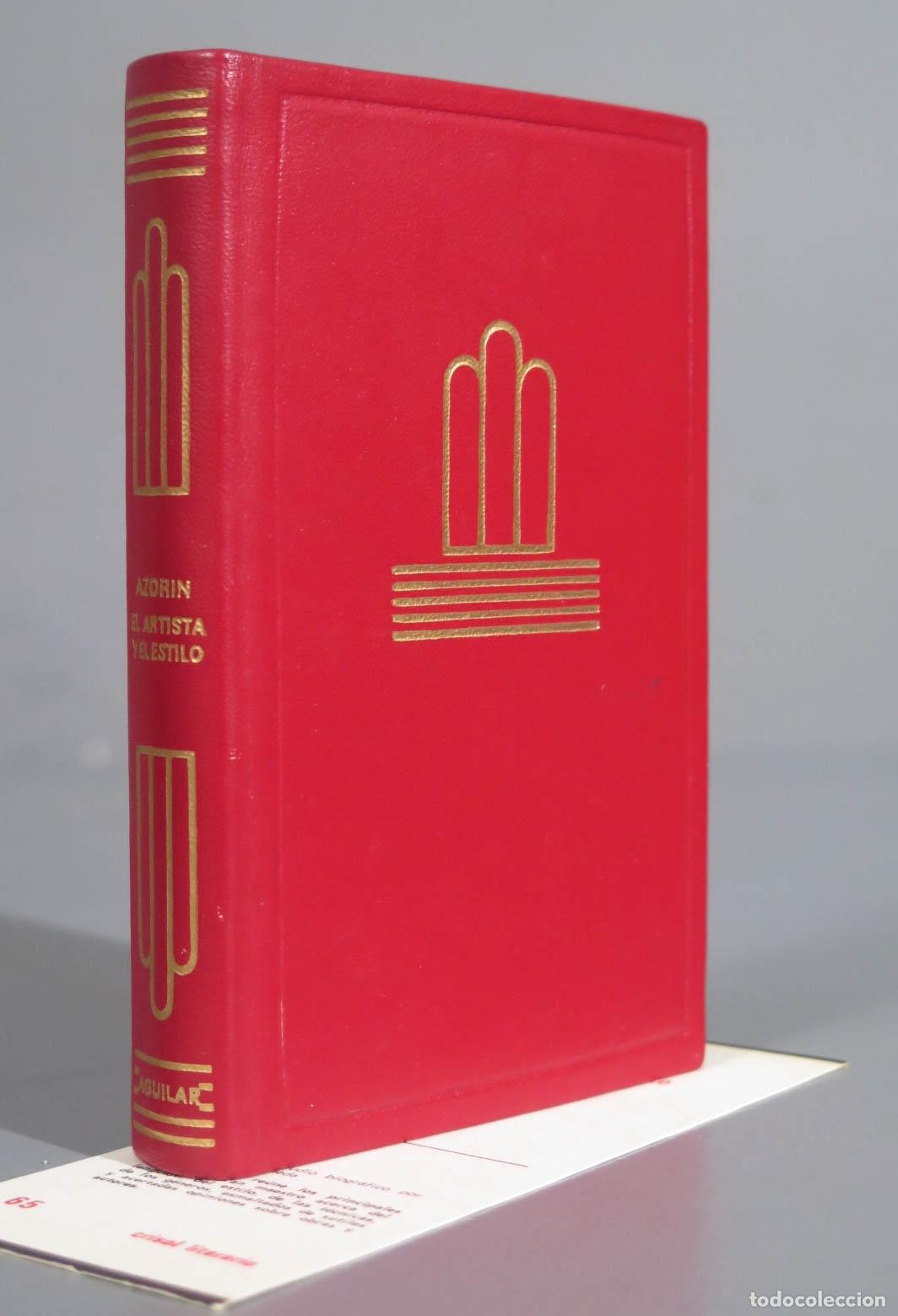 Libros de segunda mano: EL ARTISTA Y EL ESTILO AZORIN. 1969. CRISOL. AGUILAR - Foto 1