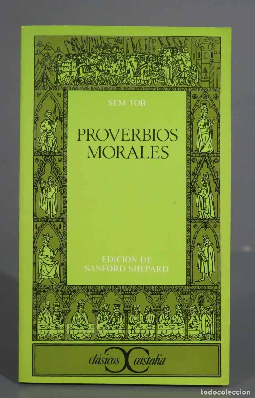 Libros de segunda mano: PROVERBIOS MORALES SEM TOB. CLASICOS CASTALIA - Foto 1