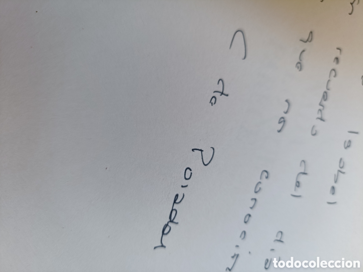 Libros de segunda mano: Nada es lo que parece Carmen Posadas dedicatoria aut&oacute;grafa - Foto 2