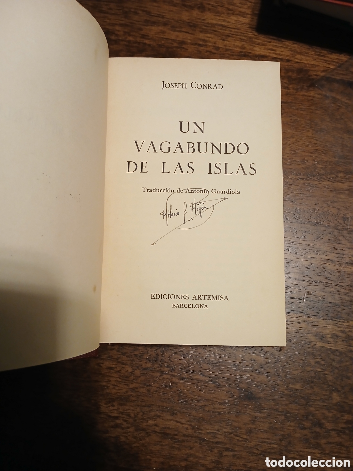 Libros de segunda mano: Un vagabundo de las islas, Joseph Conrad - Foto 3