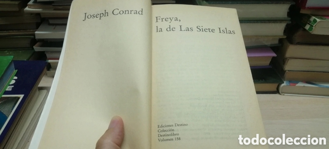 Libros de segunda mano: Freya, la de las siete islas Joseph Conrad Destino - Foto 5