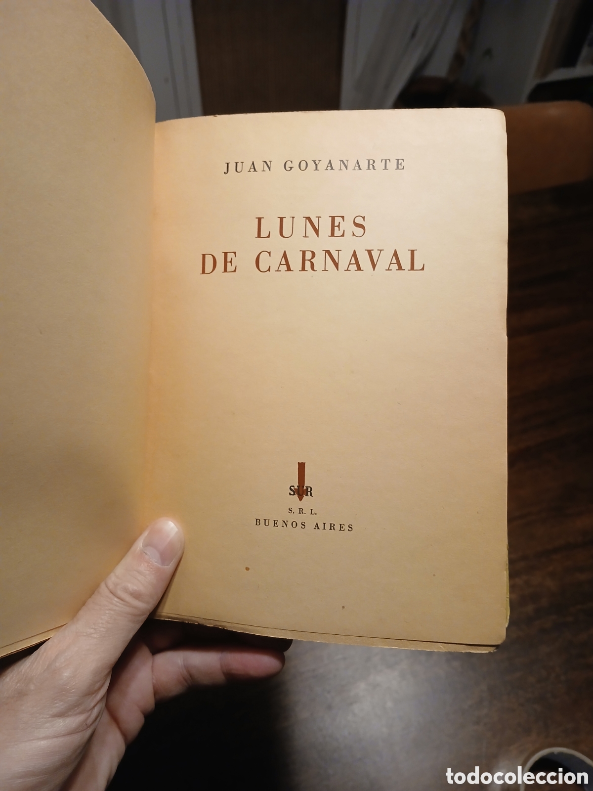 Libros de segunda mano: Lunes de Carnaval, Juan Goyanarte - Foto 3