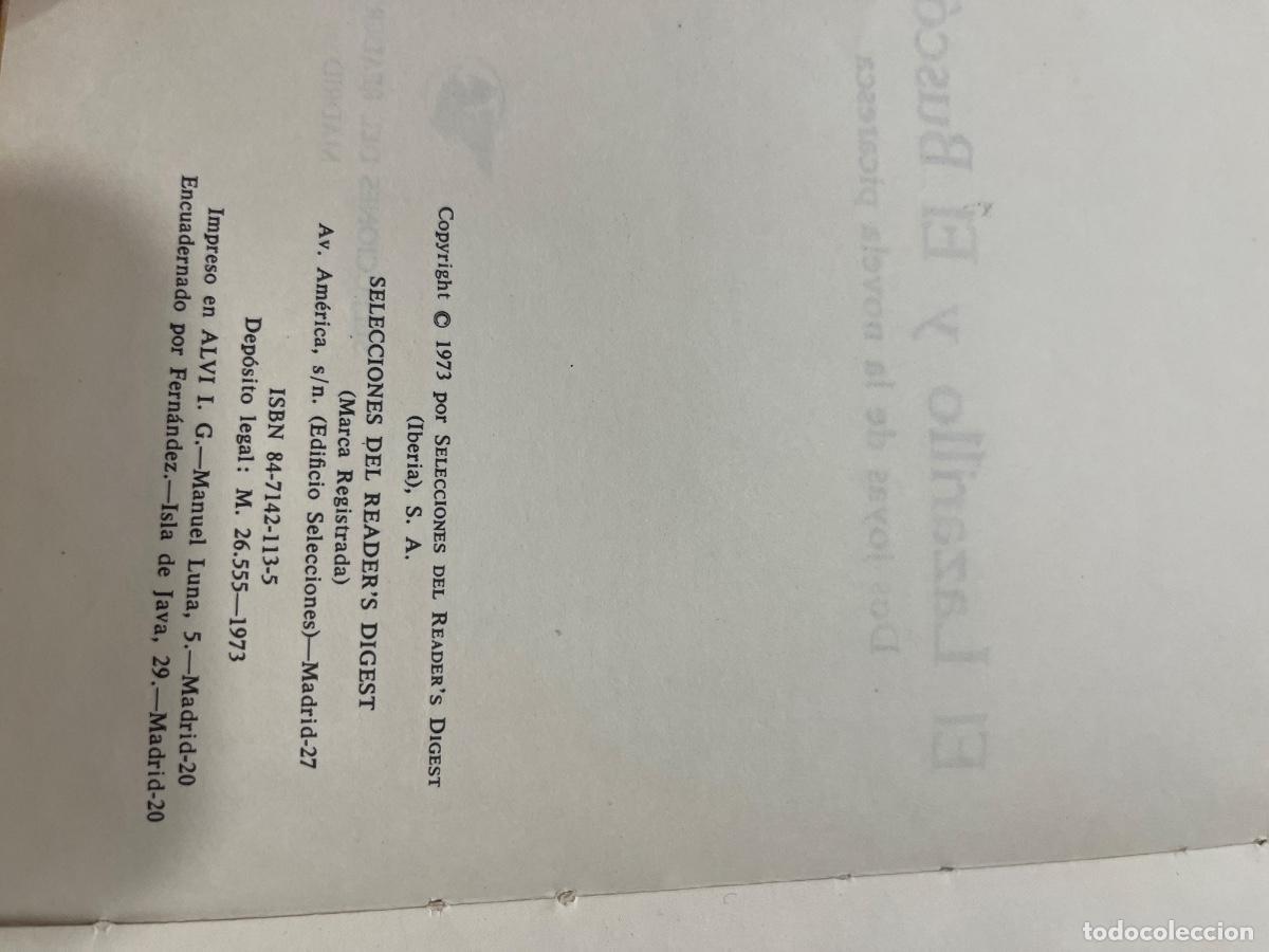 Libros de segunda mano: Libro El Lazarillo de Tormes y El busc&oacute;n | An&oacute;nimo y Quevedo | 1973 - Foto 3