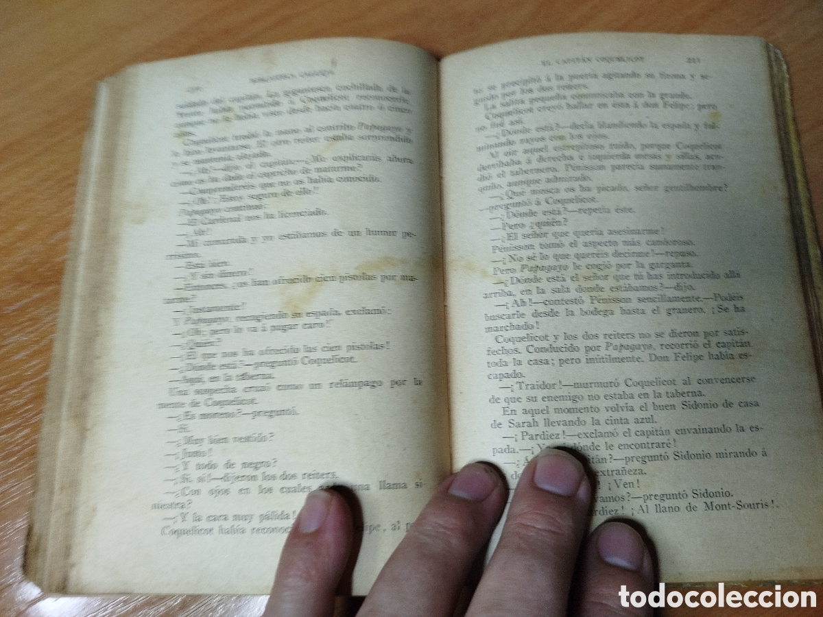 Libros de segunda mano: El capit&aacute;n coquelicot. S. Calleja Madrid. - Foto 3
