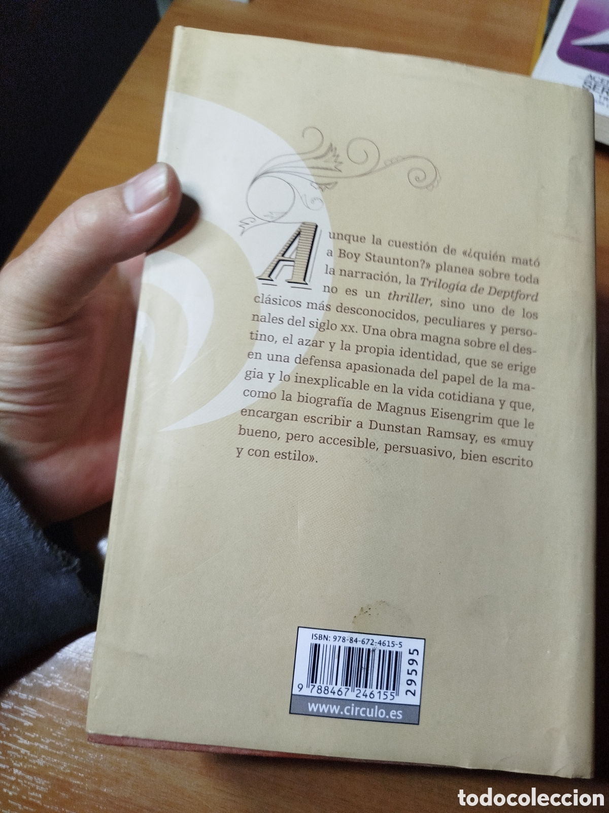 Libros de segunda mano: Trilog&iacute;a de deptford. Robertson Davies. C&iacute;rculo de lectores - Foto 4