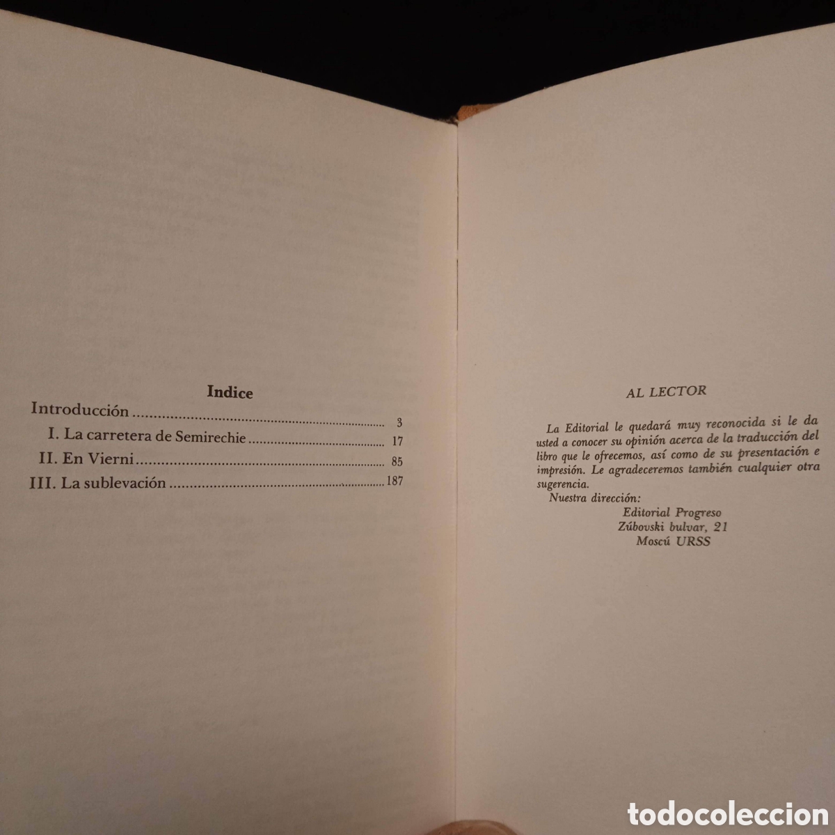Libros de segunda mano: LA SUBLEVACI&Oacute;N - DMITRI FURMANOV - PROGRESO 1976 #9209 - Foto 5
