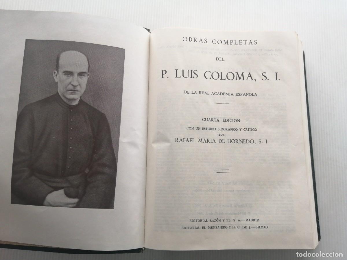 Libros de segunda mano: Luis Coloma Obras completas - Foto 2