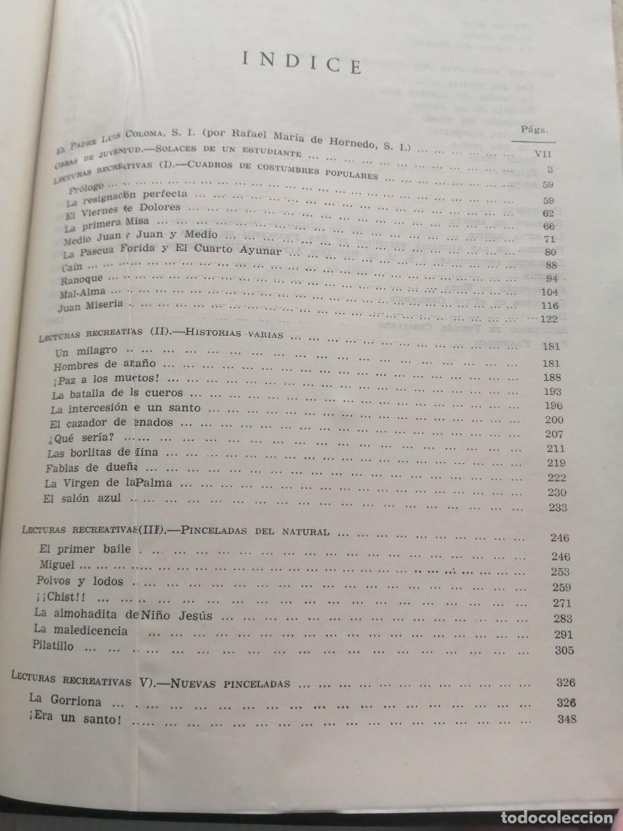 Libros de segunda mano: Luis Coloma Obras completas - Foto 4