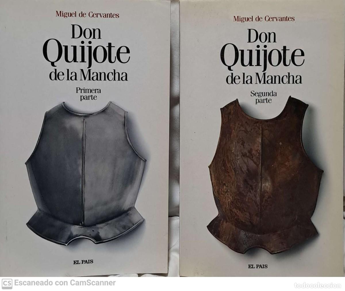 Libros de segunda mano: Don Quijote de la Mancha - Miguel de Cervantes. Dos tomos - Foto 1