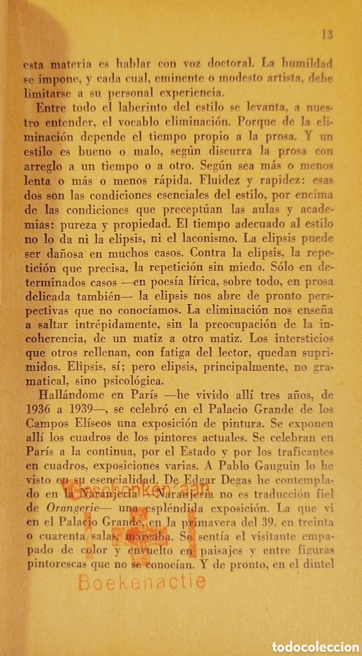 Libros de segunda mano: Valencia. Azor&iacute;n. Editorial Losada Buenos Aires. 1&ordf;edici&oacute;n. 1949. - Foto 5