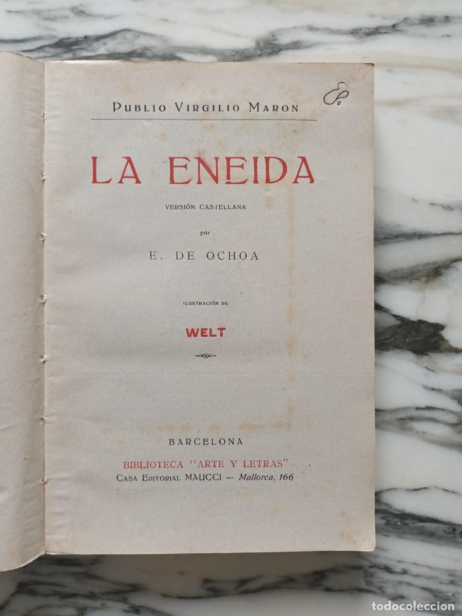 Libros de segunda mano: LA ENEIDA - PUBLIO VIRGILIO MARON - MAUCCI - Foto 2