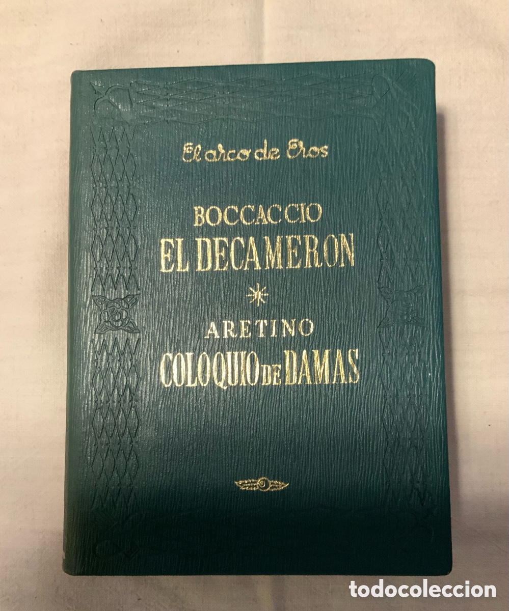 Libros de segunda mano: El Decameron- Boccacio. Coloquio de Damas-Aretino - Foto 3