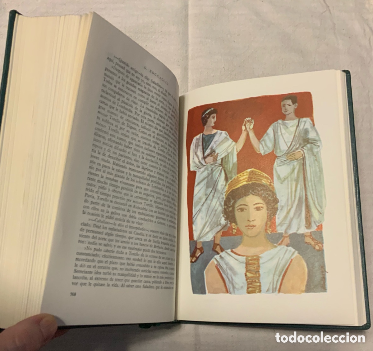 Libros de segunda mano: El Decameron- Boccacio. Coloquio de Damas-Aretino - Foto 8
