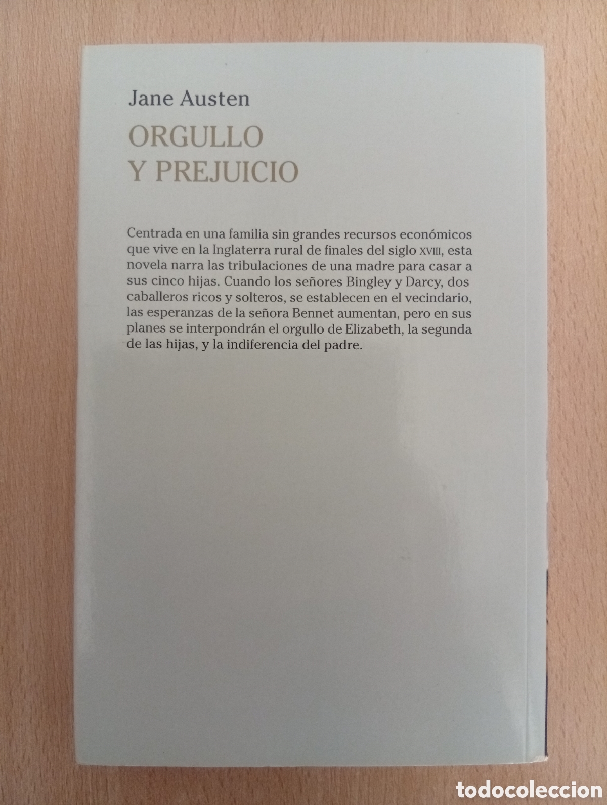 Libros de segunda mano: ORGULLO Y PREJUICIO. Jane Austen. RBA - Foto 2