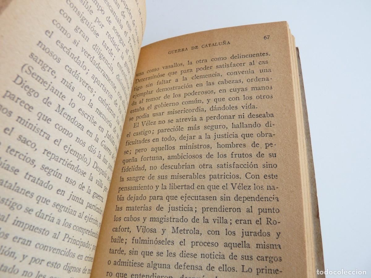Libros de segunda mano: Guerra de Catalu&ntilde;a Francisco Manuel de Melo Ref: 3-513 - Foto 6